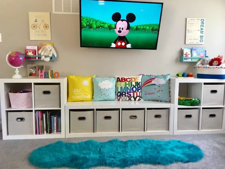 Toy storage for living room: Best ideas for toy storage