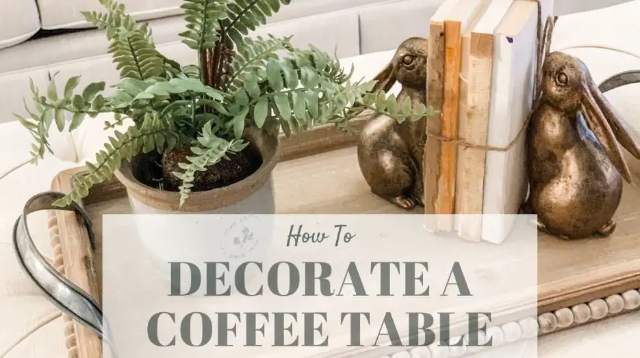 How to decorate a coffee table: useful tips
